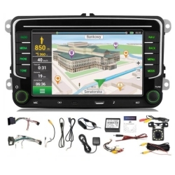RADIO NAWIGACJA ANDROID SKODA OCTAVIA FABIA SUPERB RAPID CARPLAY 6/128GB