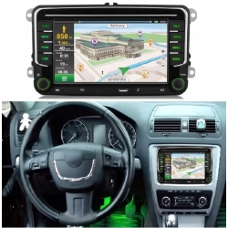 RADIO NAWIGACJA ANDROID SKODA OCTAVIA FABIA SUPERB RAPID CARPLAY 6/128GB