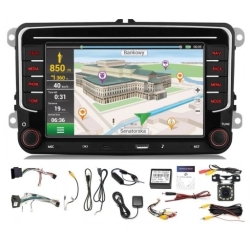 RADIO NAWIGACJA ANDROID VW EOS T5 T6 TIGUAN SCIROCCO CADDY CARPLAY 6/128GB