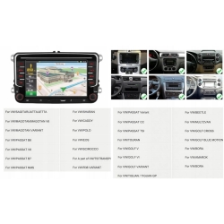 RADIO NAWIGACJA ANDROID VW EOS T5 T6 TIGUAN SCIROCCO CADDY CARPLAY 6/128GB