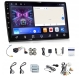 RADIO NAWIGACJA GPS 2 DIN 9 CALI WIFI 4/64GB SIM NOWE Z DEFEKTEM