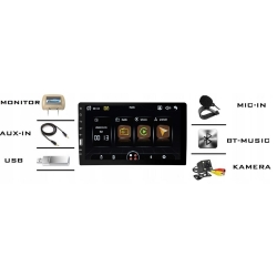 RADIO SEAT LEON 2004-2012 ANDROID-AUTO CARPLAY USB MP3 MP5 BLUETOOTH