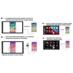 RADIO DACIA SANDERO 2012-2022 ANDROID-AUTO CARPLAY USB MP3 BLUETOOTH