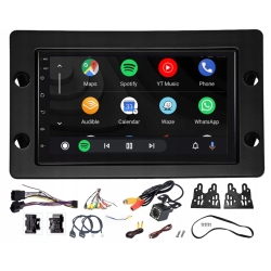 RADIO 2 DIN ANDROID AUTO BLUETOOTH CARPLAY MP3 MP4 SAAB 9-5 2005-2011