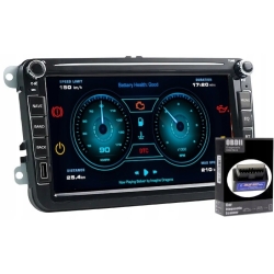 RADIO NAWIGACJA GPS ANDORID VW GOLF PLUS 2003-2009 WIFI USB 6GB 128GB