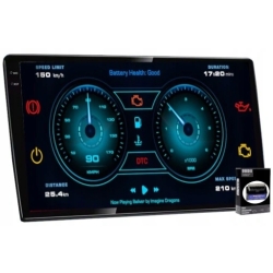 RADIO NAWIGACJA GPS FIAT DUCATO 2015-2023 WIFI CARPLAY USB 2GB 64GB