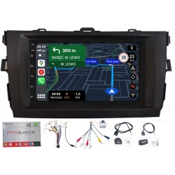RADIO 2 DIN ANDROID AUTO BLUETOOTH CARPLAY MP3 MP4 TOYOTA AURIS 2006-2012