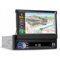 RADIO NAWIGACJA ANDROID 1 DIN GPS CARPLAY WIFI USB RDS BLUETOOTH 4GB 64GB
