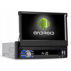 RADIO NAWIGACJA ANDROID 1 DIN GPS CARPLAY WIFI USB RDS BLUETOOTH 4GB 64GB