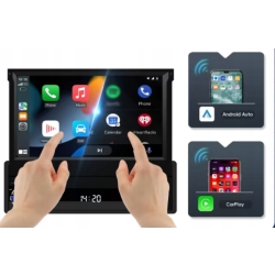 RADIO NAWIGACJA ANDROID 1 DIN GPS CARPLAY WIFI USB RDS BLUETOOTH 4GB 64GB
