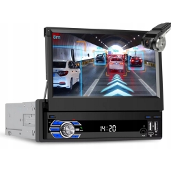 RADIO NAWIGACJA ANDROID 1 DIN GPS CARPLAY WIFI USB RDS BLUETOOTH 4GB 64GB