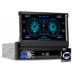 RADIO NAWIGACJA ANDROID 1 DIN GPS CARPLAY WIFI USB RDS BLUETOOTH 4GB 64GB