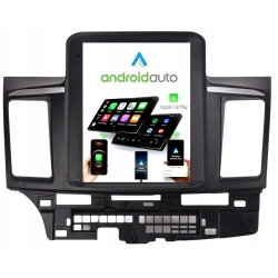 RADIO NAWIGACJA ANDROID MITSUBISHI LANCER 2008-15 USB CARPLAY BT 128GB SIM