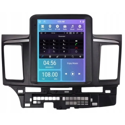 RADIO NAWIGACJA ANDROID MITSUBISHI LANCER 2008-15 USB CARPLAY BT 64GB SIM