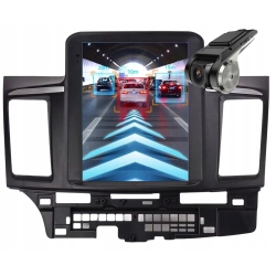 RADIO NAWIGACJA ANDROID MITSUBISHI LANCER 2008-15 USB CARPLAY BT 64GB SIM
