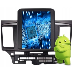 RADIO NAWIGACJA ANDROID MITSUBISHI LANCER 2008-15 USB CARPLAY BT 64GB SIM