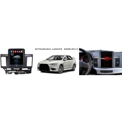 RADIO NAWIGACJA ANDROID MITSUBISHI LANCER 2008-15 USB CARPLAY BT 64GB SIM