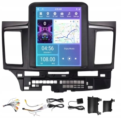 RADIO NAWIGACJA ANDROID MITSUBISHI LANCER 2008-15 USB CARPLAY BT 64GB SIM