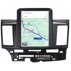 RADIO NAWIGACJA ANDROID MITSUBISHI LANCER 2008-15 USB CARPLAY BT 64GB SIM