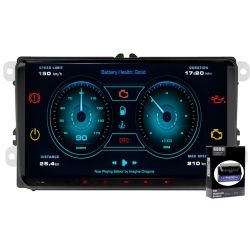 RADIO NAWIGACJA GPS ANDROID VW PASSAT B6 B7 2005-2014 WIFI CARPLAY 4/64GB PO ZWROCIE