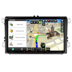 RADIO NAWIGACJA GPS ANDROID VW PASSAT B6 B7 2005-2014 WIFI CARPLAY 4/64GB PO ZWROCIE
