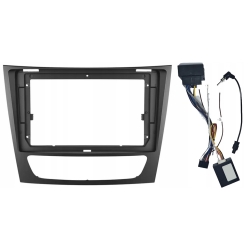 ZESTAW MONTAŻOWY MERCEDES W211 2002-2010POD RADIO 9 CALI PO ZWROCIE