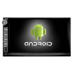 RADIO ANDROID GPS 2DIN 7'' WiFI BT RDS CARPLAY ANDROID AUTO 4/64GB KAMERA