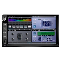 RADIO ANDROID GPS 2DIN 7'' WiFI BT RDS CARPLAY ANDROID AUTO 4/64GB KAMERA