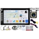 RADIO ANDROID GPS 2DIN 7'' WiFI BT RDS CARPLAY ANDROID AUTO 4/64GB KAMERA
