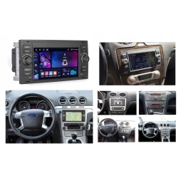 RADIO GPS ANDROID FORD FOCUS KUGA S-MAX C-MAX CARPLAY WIFI BT MP3 6GB 128GB