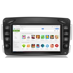 RADIO NAWIGACJA GPS MERCEDES CLK W209 W203 W463 6GB 128GB USB WIFI