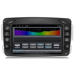 RADIO NAWIGACJA GPS MERCEDES CLK W209 W203 W463 6GB 128GB USB WIFI