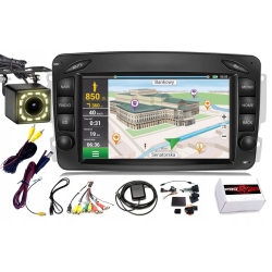 RADIO NAWIGACJA GPS MERCEDES CLK W209 W203 W463 6GB 128GB USB WIFI