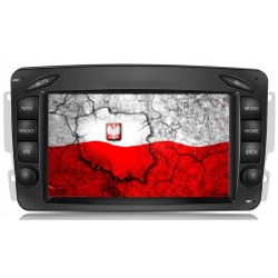 RADIO NAWIGACJA GPS MERCEDES CLK W209 W203 W463 6GB 128GB USB WIFI