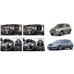 RADIO NAWIGACJA CARPLAY GPS TOYOTA RAV4 II COROLLA E12 YARIS AVENSIS 2/64GB PO ZWROCIE