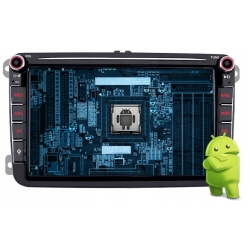 RADIO NAWIGACJA GPS ANDORID SKODA OCTAVIA II 2004-2015 WIF USB 2/64GB PO ZWROCIE