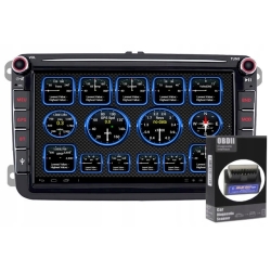 RADIO NAWIGACJA GPS ANDORID SKODA OCTAVIA II 2004-2015 WIF USB 2/64GB PO ZWROCIE