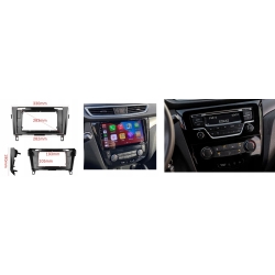 RAMKA MONTAŻOWA NISSAN QASHQAI J11 2013-2021 POD RADIO 10 CALI PO ZWROCIE