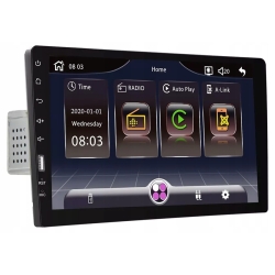 RADIO 1 DIN 9 CALI BLEUTOOTH HD USB MP3 MP4 ANDROID AUTO CARPLAY PO ZWROCIE