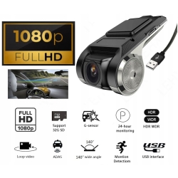 REJESTRATOR JAZDY ANDROID USB ADAS POMIAR PRĘDKOŚCI KOLIZJI 1920x1080p