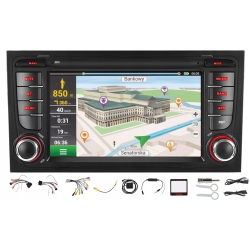 RADIO GPS ANDROID AUDI A4 B6 B7 2000-2008 CARPLAY WIFI USB BT 2GB 64GB PO ZWROCIE