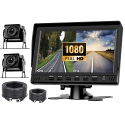 MONITOR REJESTRATOR 2X KAMERA COFANIA AHD FULL HD 1920x1080P TRYB NOCNY