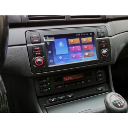 RADIO NAWIGACJA GPS BMW E46 1998-2005 4GB 64GB USB WIFI CARPLAY BLUETOOTH PO ZWROCIE