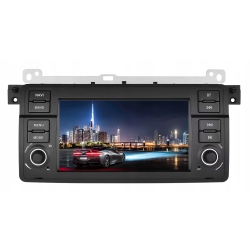 RADIO NAWIGACJA GPS BMW E46 1998-2005 4GB 64GB USB WIFI CARPLAY BLUETOOTH PO ZWROCIE