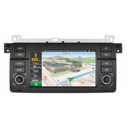 RADIO NAWIGACJA GPS BMW E46 1998-2005 4GB 64GB USB WIFI CARPLAY BLUETOOTH PO ZWROCIE