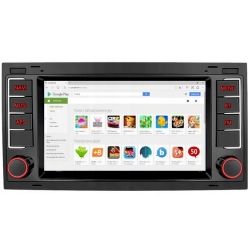 RADIO GPS ANDROID VW MULTIVAN T5 TOUAREG 4GB 64GB CARPLAY WIFI PO ZWROCIE