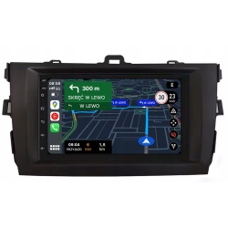 RADIO 2 DIN ANDROID AUTO BLUETOOTH CARPLAY MP3 MP4 TOYOTA AURIS 2006-2012 PO ZWROCIE