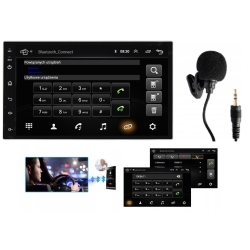RADIO SAMOCHODOWE 2 DIN ANDROID GPS USB RDS BT CARPLAY 6/128GB MODEM SIM PO ZWROCIE