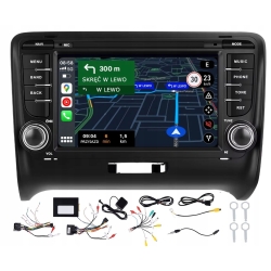 RADIO NAWIGACJA GPS ANDROID AUDI TT 8J 2006-2014 CARPLAY WIFI USB 4/64GB