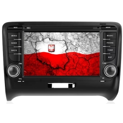 RADIO NAWIGACJA GPS ANDROID AUDI TT 8J 2006-2014 CARPLAY WIFI USB 4/64GB